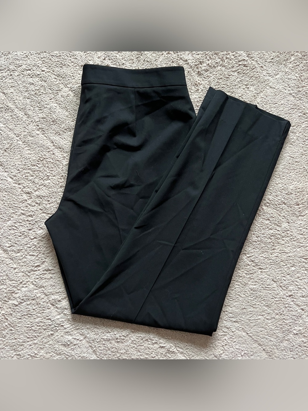 Lafayette 148 Irving High Rise Pants Virgin Wool Preppy Old Money Luxury Sz 8